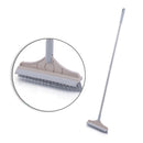 Floor Gap Cleaning Bristles Brush V-broom Rubber Wiper Glass Bathroom Toilet Tile Water Drying Dust Pet Hair Household Scraper