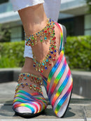 Summer Korean New Women's Hollow Flat Casual Shoes