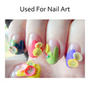 Fruit Slices Cartoon Mixed Faience Slices Slime Slime Accessories
