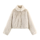 Winter Artificial Fur Effect Coat