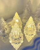 Ins Beautiful Iceberg Night Led Lights High-value Creative Led Christmas Ornaments Crystal Lamp