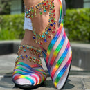 Summer Korean New Women's Hollow Flat Casual Shoes