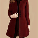 Fashion Slim-fit Temperament Slimming Women's Coat
