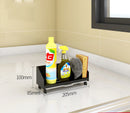 Kitchen Sink Caddy Organizer Nonslip Sponge Soap Brush Holder
