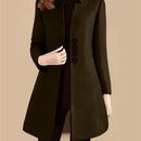 Fashion Slim-fit Temperament Slimming Women's Coat