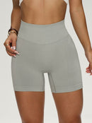 Women's Waist Crimp Peach Hip Shorts