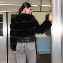 Imitation Animal Warm-keeping And Cold-proof Casual Outdoor Personality Winter Coat