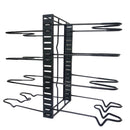 8 Tiers Iron Storage Racks Kitchen Organizer Shelf Holder Black Drain Rack Drying For Sink For Tableware Kitchen Organizer