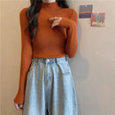 Slim Fit Inner Wear All-matching Sweater Long Sleeve