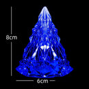 Ins Beautiful Iceberg Night Led Lights High-value Creative Led Christmas Ornaments Crystal Lamp