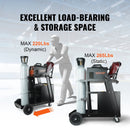 Welding Cart, 2Tier 4 Drawers Welder Cart With 265 LBS Weight Capacity, Swivel Wheels, Tank Storage Safety Chains, Heavy Duty Rolling MIG Welder Cart For Mig Welder And Plasma Cutter