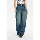 Men's And Women's Wide Leg Loose Jeans