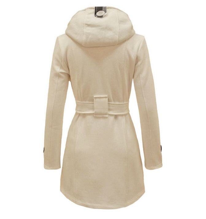 New Women's Long-Sleeved Oversized Wool Coat