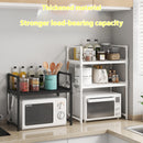 Multi-functional Kitchen Microwave Oven Storage Double-layer Kitchen Seasoning Rack