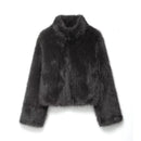 Winter Artificial Fur Effect Coat