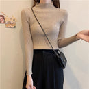 Slim Fit Inner Wear All-matching Sweater Long Sleeve