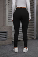 Autumn And Winter Women's Velvet Lift Hip Tight Pants With Elastic High Waist Sports Tight Pants