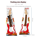 Playing Electric Guitar Toy Male 4-string Beginner Musical Instrument