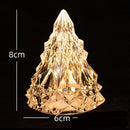 Ins Beautiful Iceberg Night Led Lights High-value Creative Led Christmas Ornaments Crystal Lamp