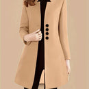 Fashion Slim-fit Temperament Slimming Women's Coat