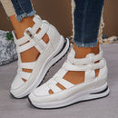 Women's Close-toed Hollow-out Sandals Summer Fashion Platform Shoes