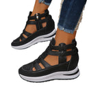 Women's Close-toed Hollow-out Sandals Summer Fashion Platform Shoes