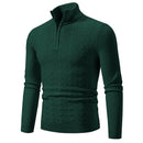 Casual Simple Stand-up Collar Slim Fit Men's Knitwear Sweater