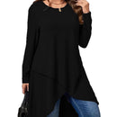 Plus Size Women's Autumn And Winter New Casual Loose Long Sleeves Outerwear Top