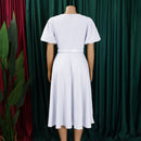 Large Skirt High Waist African Dress