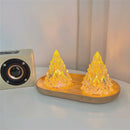 Ins Beautiful Iceberg Night Led Lights High-value Creative Led Christmas Ornaments Crystal Lamp