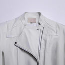 New Women's Leather Top Coat European And American Fashion Motorcycle Slim Fit Short Leather Jacket Jacket Zipper One Generation