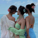 Frosted Holiday Hot Sale Side Grab Barrettes