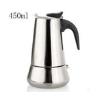 Straight Cylinder Mocha Pot Stainless Steel Italian Coffee Pot