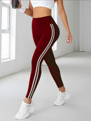 High Waist Hip Lift Tight Belly Trimming Fitness Sports Pants
